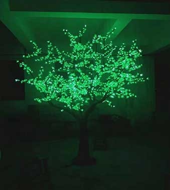 加格达奇LED仿真树灯